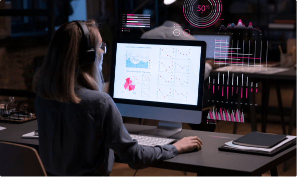 Zoho Analytics reporting for sales and financial data bahrain