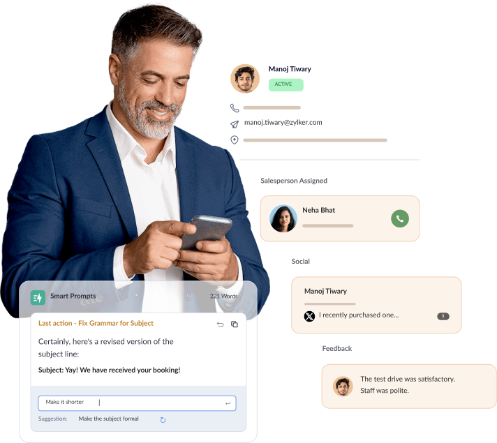 Zoho CRM implementation and customization services uae