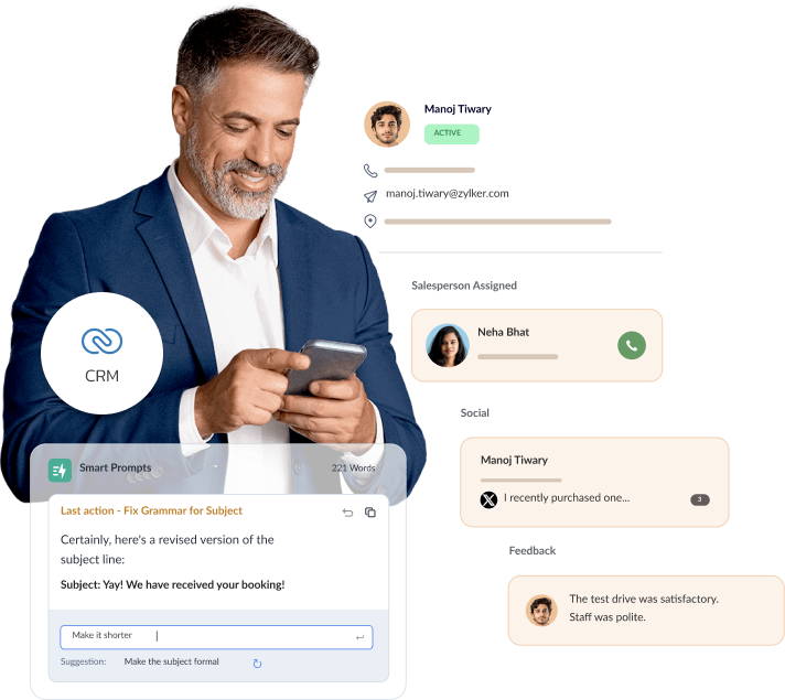 Zoho Authorized Partner providing business software solutions ksa