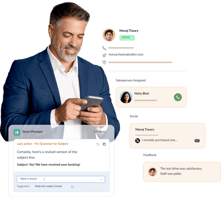 Zoho CRM implementation and customization services Qatar