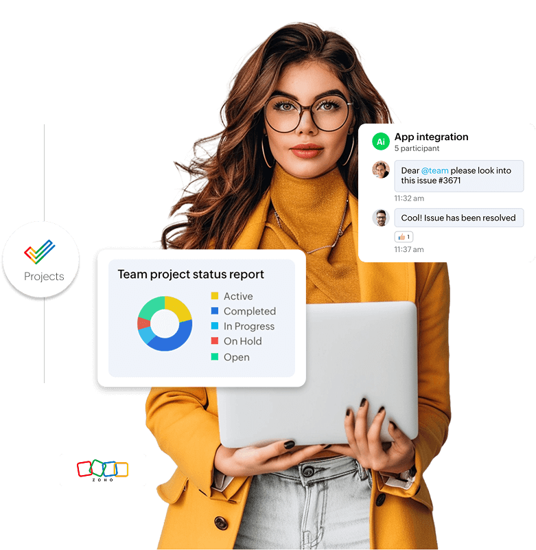 Zoho Authorized Partner providing business software solutions ksa