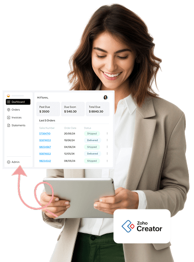 Zoho Creator low-code application development platform
